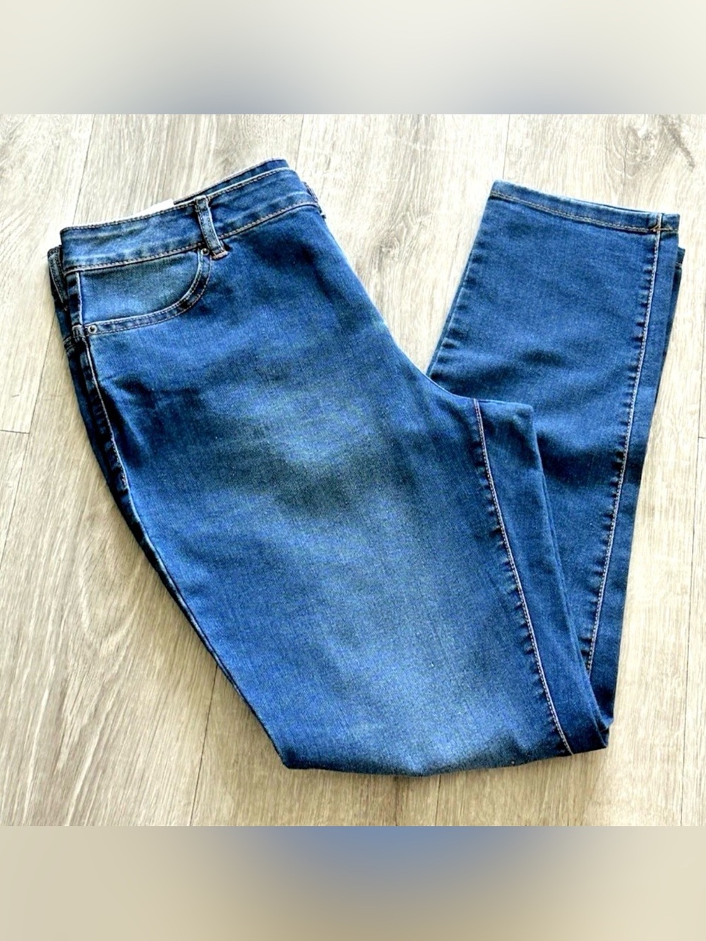NWT Missy 30 (US 9/10) Route 66 RT66 Denim at Once Jeans Medium Wash